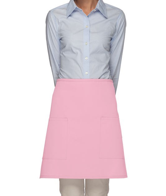 Adult Pink Mid Length Waist Aprons